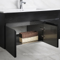 Big size Stainless steel Double door bathroom vanity with drawers